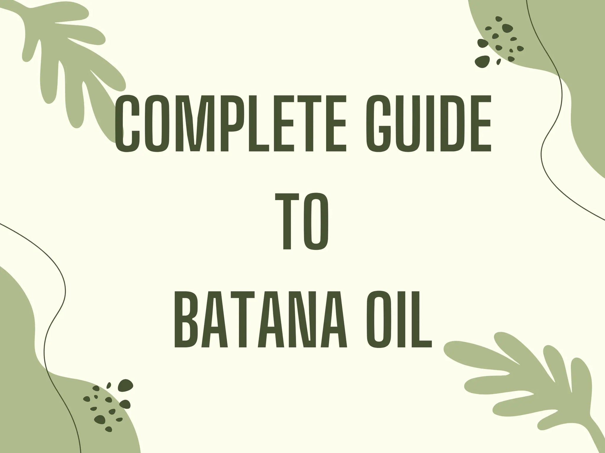 Discovering The Batana Plant: Your Personal Guide To The Goddess Of Nature